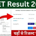 CTET Result 2024