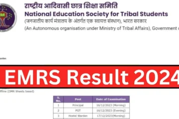 EMRS Result 2024