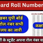 UP Board Roll Number Search 2024 Class 12