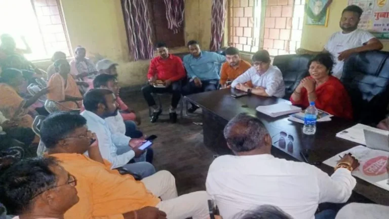 A meeting in Sayal KK Panchayat