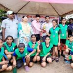 District level sports competitions organized in Ramgarh on National Sports Day, Gandhi School showed strength