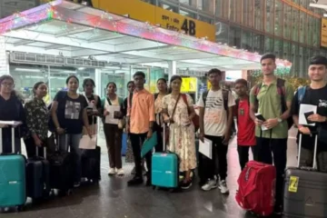 Gift of trip to Malaysia to meritorious students of Pentecostal Assembly School