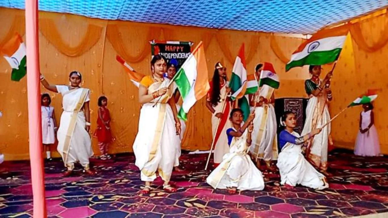 Grand celebration of 78th Independence Day at Bharat Bharati Vidyalaya Urimari, spirit of patriotism reflected through cultural presentations and speeches