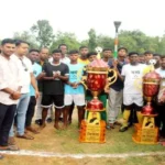 Grand inauguration of Namo football tournament in Gola