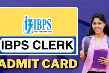 IBPS Clerk Admit Card 2024