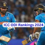 ICC ODI Rankings 2024