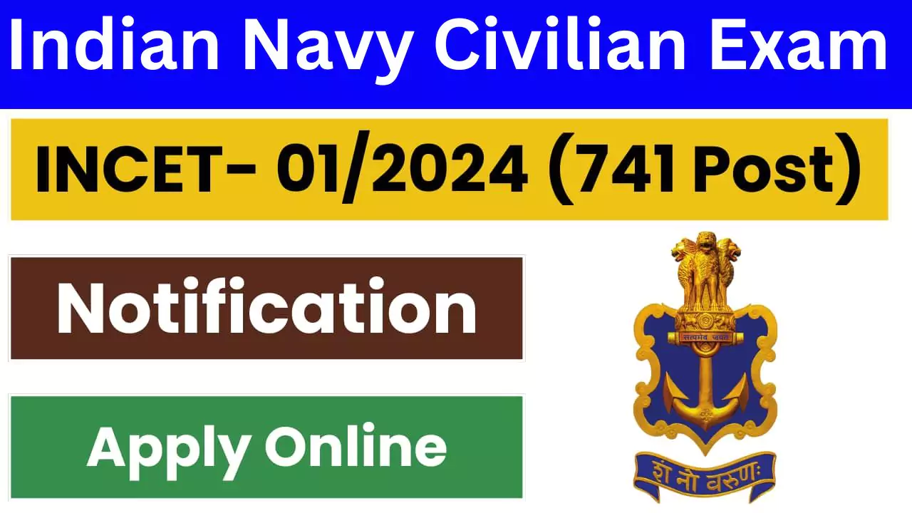 Indian Navy Civilian Exam 2024 Admit card and exam date information