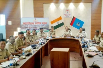 Inter district level meeting under the chairmanship of IG of North Chhotanagpur division in Ramgarh