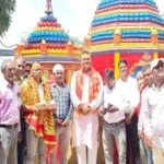 MP Manish Jaiswal offered prayers at Rajrappa Maa Chhinnamastika temple