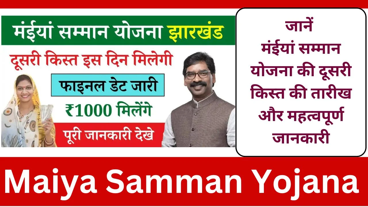 Maiya Samman Yojana 2nd Installment Know the date and important information of the second installment of Maiya Samman Yojana