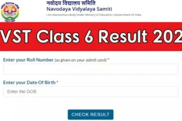 NVST Class 6 Result 2024