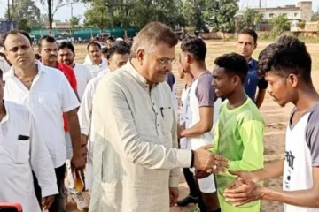 Second phase of NaMo Football Tournament begins under MP Sports Festival 2024