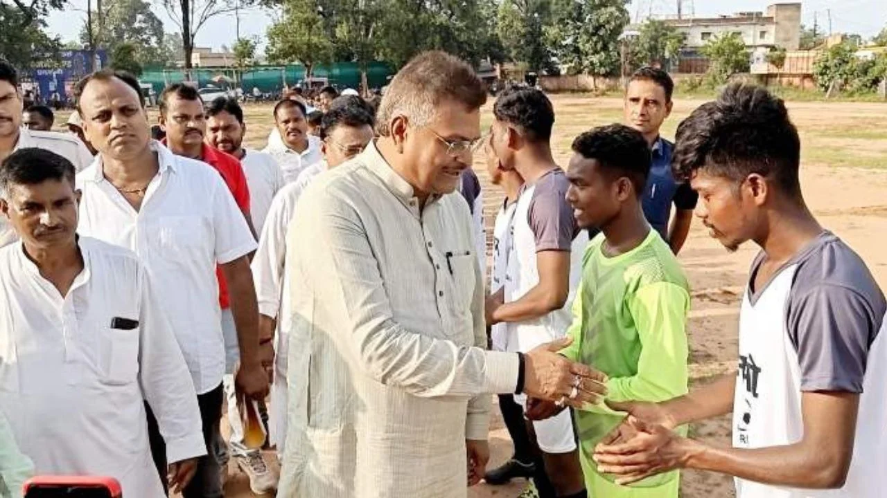 Second phase of NaMo Football Tournament begins under MP Sports Festival 2024