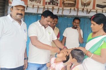 Successful organization of polio campaign in Sayal Dakshin Panchayat