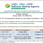 UGC NET Exam Dates 2024