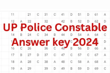 UP Police Constable Answer key 2024