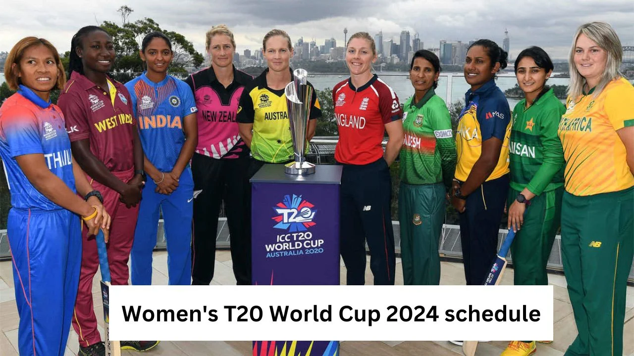 Women's T20 World Cup 2024 schedule