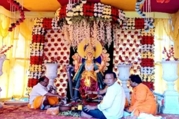 Amazing confluence of Vishwakarma Puja, devotion and joy in Bhurkunda