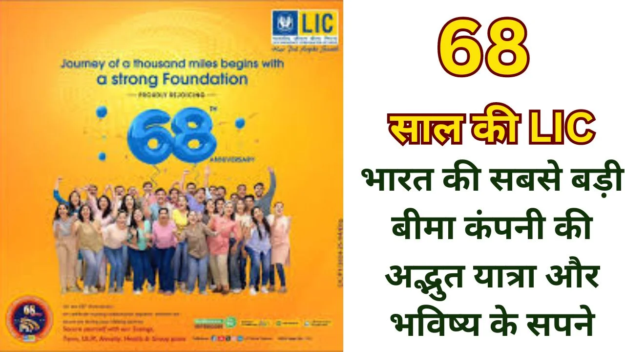 Amazing journey and future dreams of 68 years of LIC, India's largest insurance company