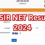 CSIR NET Result 2024