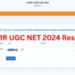 CSIR UGC NET 2024 Result