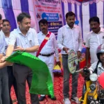 Distribution of free battery operated tricycles to 42 beneficiaries in Kishanganj