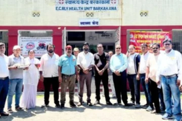 East Central Railway Union organized blood donation camp in Barkakana