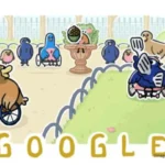 Google Doodle gave a wonderful tribute to Paralympics' wheelchair tennis, birds seen playing in a garden in Paris