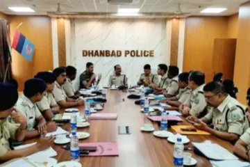 High level meeting on security preparations for assembly elections concluded at Dhanbad Police Headquarters