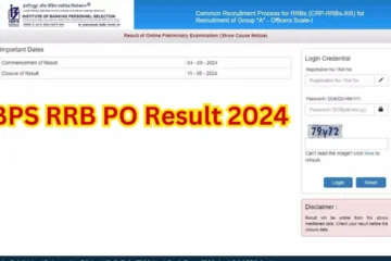 IBPS RRB PO Result