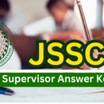 JSSC Lady Supervisor Answer Key 2024