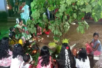 Karam festival celebrated with pomp in Bhurkunda coalfield