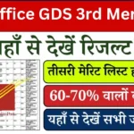 Post Office GDS 3rd Merit List 2024