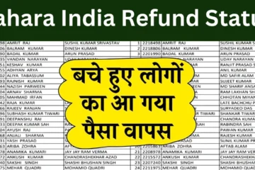 Sahara India Refund Status