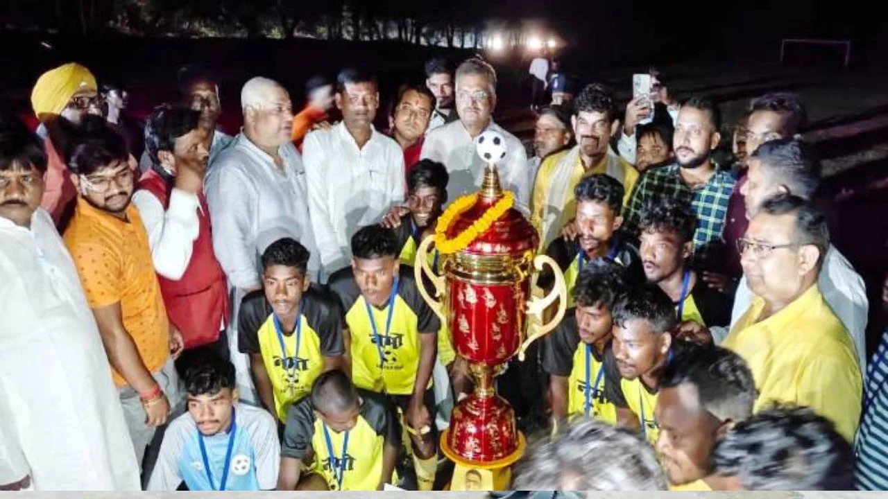 Sansad Sports Mahotsav 2024 Namo Football Tournament concludes, Jaradih becomes winner