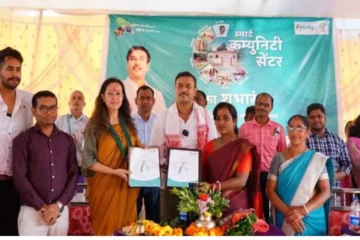 Sudesh Mahato inaugurates Smart Community Center in Piska, Silli