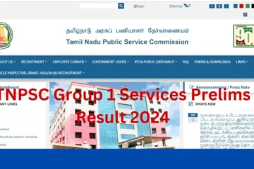 TNPSC Group 1 Services Prelims Result 2024