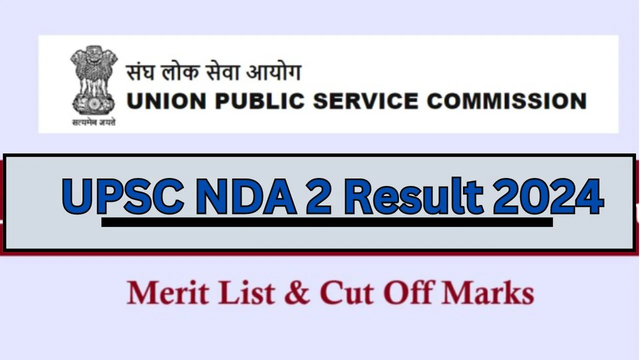 UPSC NDA 2 Result 2024