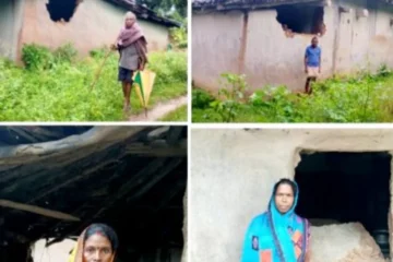 Wild elephants rampage in Radha of Kanke block, dozens of houses damaged