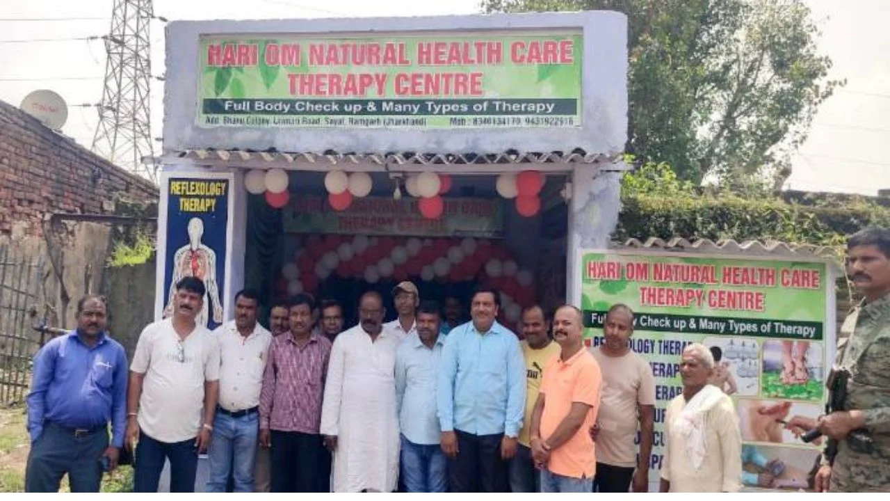 grand inauguration of Hari Om Health Care Therapy Center in Sayal