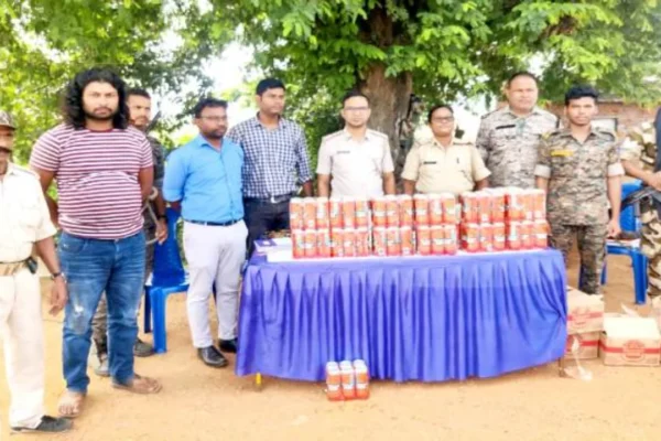 96 cans of beer seized at Ramgarh interstate check post, one arrested