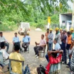 Contract laborers protested by stopping work in Balkudra open mine, agitation ended on assurance