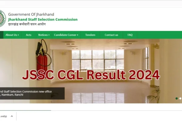 JSSC CGL Result 2024