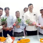 New project officer Rakesh Kumar Satyarthi takes charge at Bhurkunda Colliery.