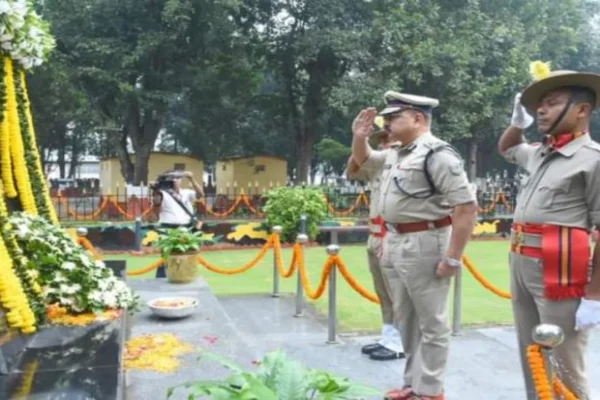 Police Remembrance Day, salute to the martyrs of Jharkhand, DGP honored