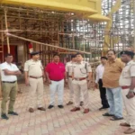 Ramgarh SP Ajay Kumar inspected the puja pandals under construction