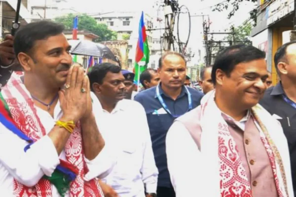 Sudesh Mahato filed nomination in Silli assembly elections