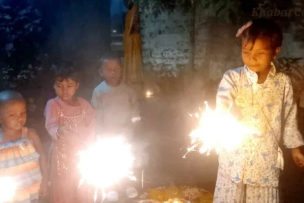 Diwali celebrated with joy in Ramgarh, joy in surrounding areas including Bhurkunda Coal Plant