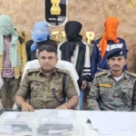 Latehar-police-arrested-four-criminals-with-country-made-pistol