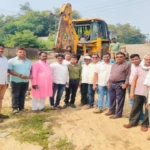 People engaged in cleaning Damodar river ghat for Chhath festival